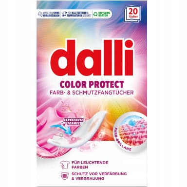 DALLI Color Protect ubrousky na zachytávání barev a nečistot,
