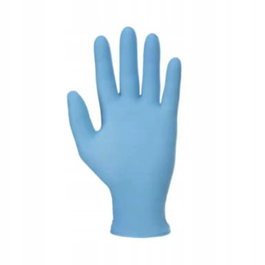 MERCATOR Nitrylex Classic Modré bezpudrové rukavice, vel M 100 ks