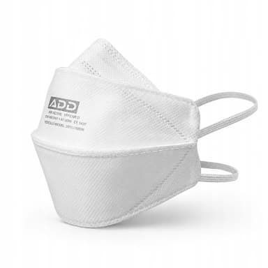 Ochranný respirátor FFP3 ADD AIR ACTIVE - bez ventilku 30 ks