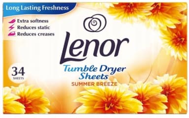 Lenor vonné ubrousky do sušičky Summer Breeze - Letní vánek 34 ks