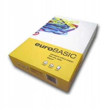 Kancelářský papír euroBASIC formát A4 80g 500 listů