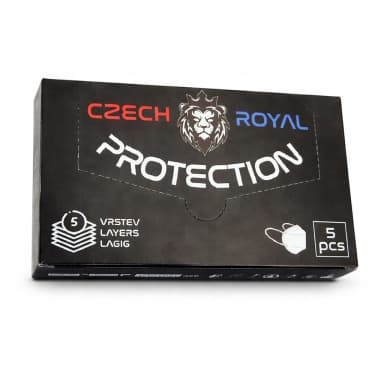 Ochranný respirátor FFP2 NR , Czech Royal Protection,