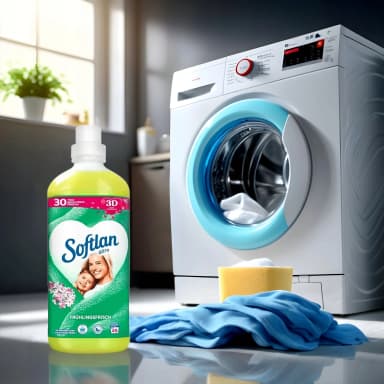 Softlan Ultra koncentrát aviváže - Fruhlingsfrisch zelený, 45 praní 1L