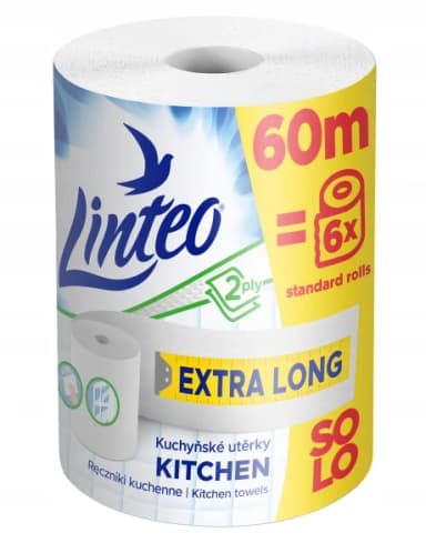 Linteo XXL utěrky 60 m 300 útržků