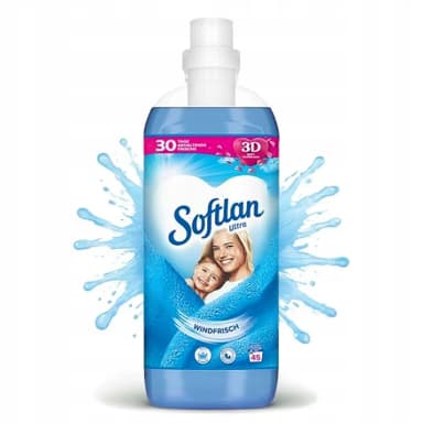 Softlan Ultra tekutá aviváž - Windfrisch modrá, 45 praní 1L