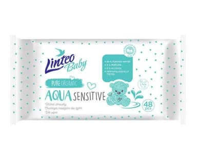 LINTEO Baby AQUA Sensitive 48 ks