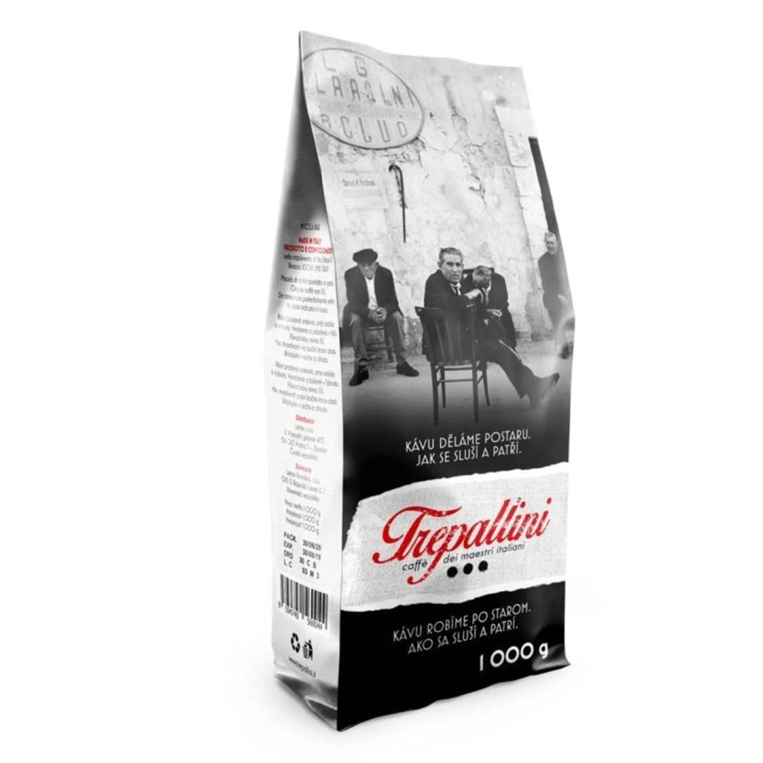 Trepallini caffe, zrnková káva, 1000 g