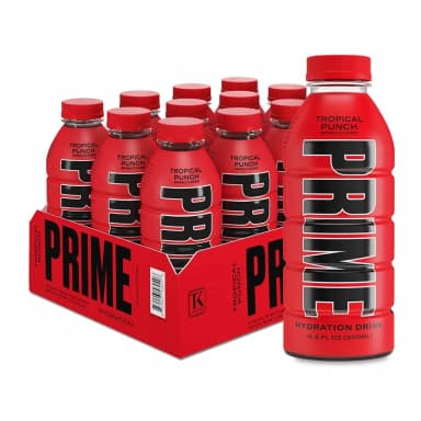 Prime Tropical Punch nápoj, 12 x 500 ml