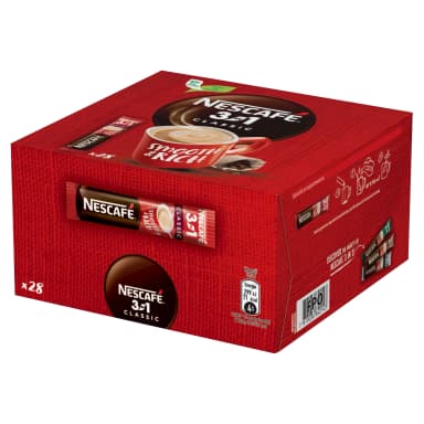 Nescafé 3v1 Classic instantní kávový nápoj, 28 x 16,5 g