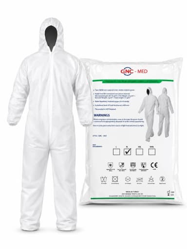 GNC-MED jednorázový ochranný oblek, vel. XL