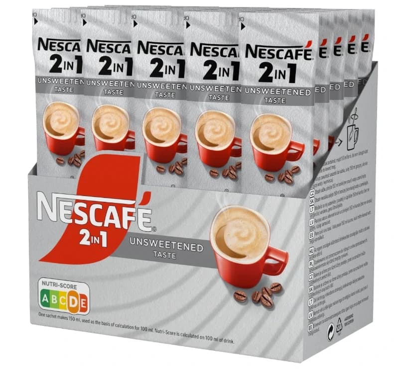Nescafé 2v1 káva se smetanou, 28 x 8 g