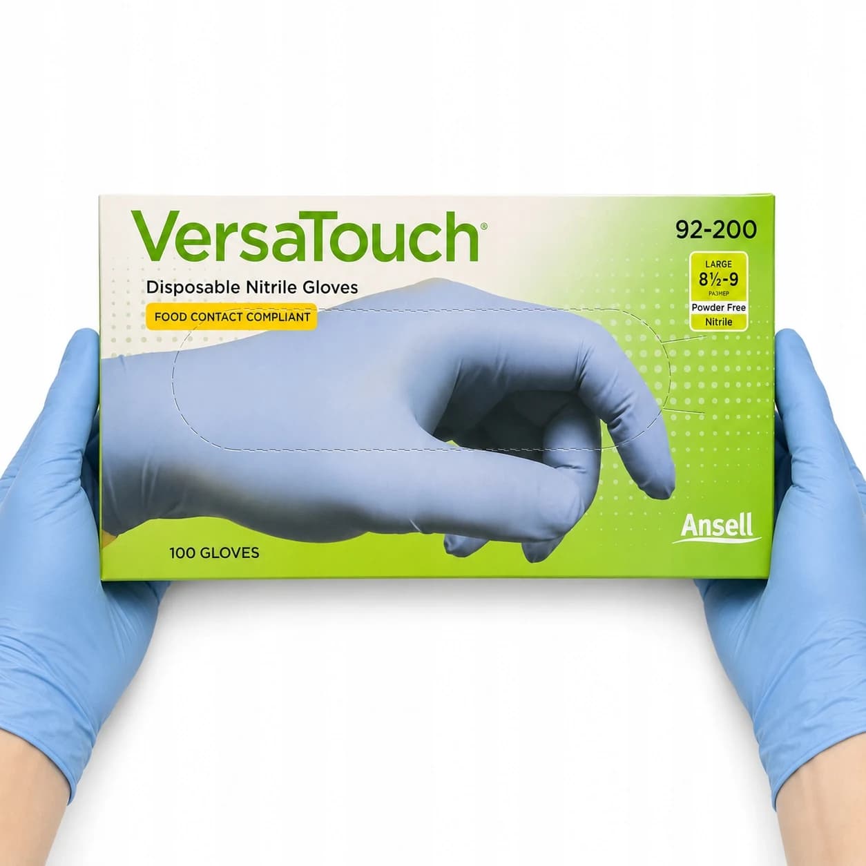 Nitrilové rukavice Ansell VersaTouch vel. L/9, 100 ks