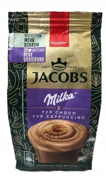 Jacobs Cappuccino s čokoládou Milka 400 g
