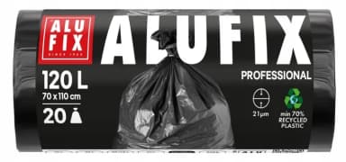 Odpadkové pytle ALUFIX Professional 70x110cm, 120l 20 ks černé