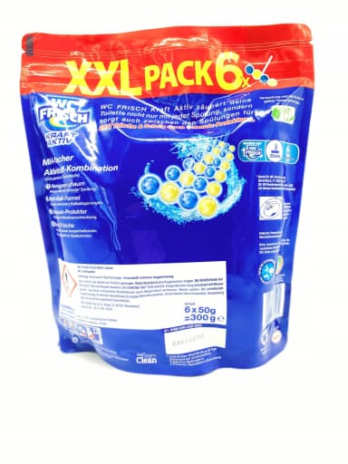 WC Frisch závěska na WC Lemon 6 x 50g