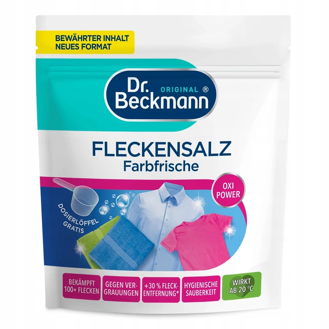 Dr. Beckmann odstraňovač skvrn na barevné prádlo Oxi Power - prášek 400g