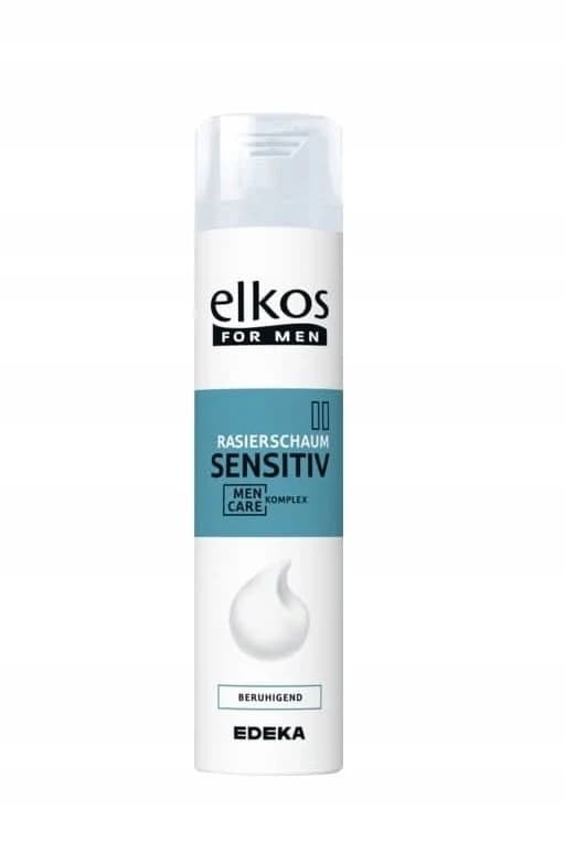 Pěna na holení Elkos pro citlivou pleť s aloe vera 300 ml