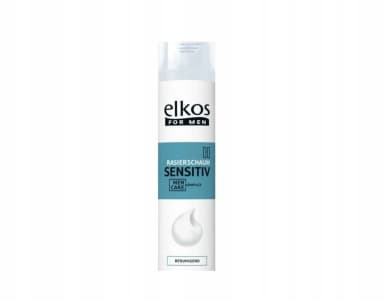 Pěna na holení Elkos pro citlivou pleť s aloe vera 300 ml