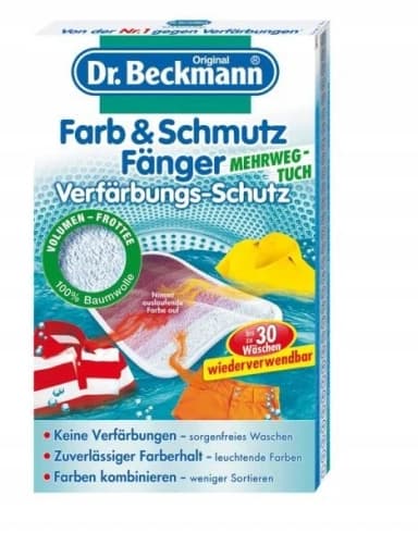 Dr. Beckmann utěrka zachycující barvu na 35 praní,