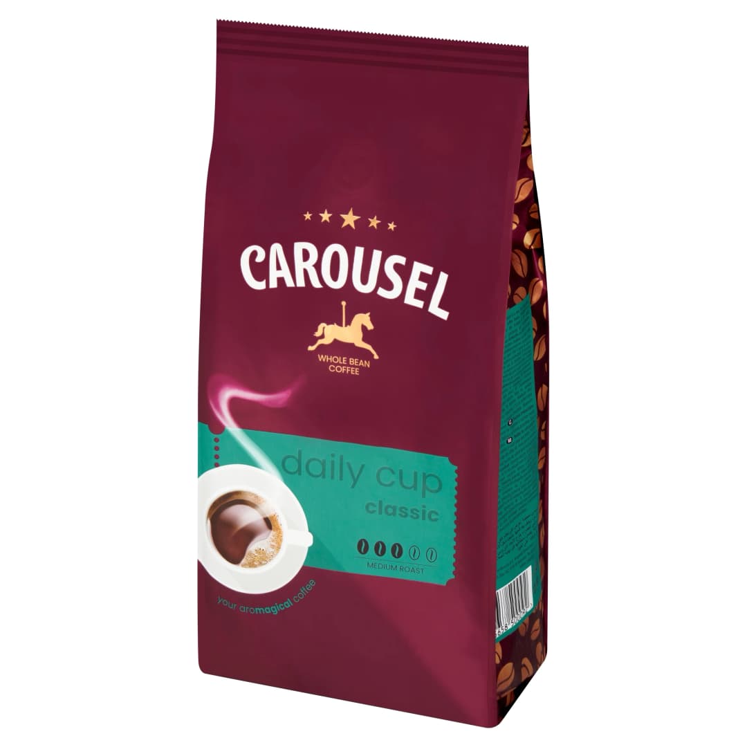 Zrnková káva Carousel - Daily Cup Classic 1 kg