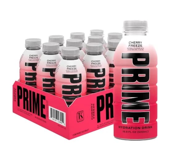 Hydratační nápoj Prime Cherry Freeze 500ml