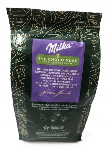 Jacobs Cappuccino oříškové s čokoládou Milka 400 g