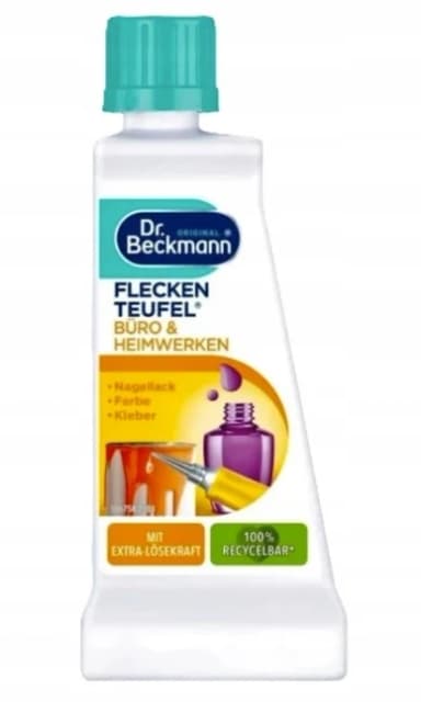 Dr. Beckmann ďáblík na odstraňování skvrn od barev, laků, lepidla 50ml
