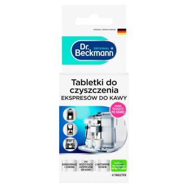 Dr. Beckmann tablety na čištění kávovaru