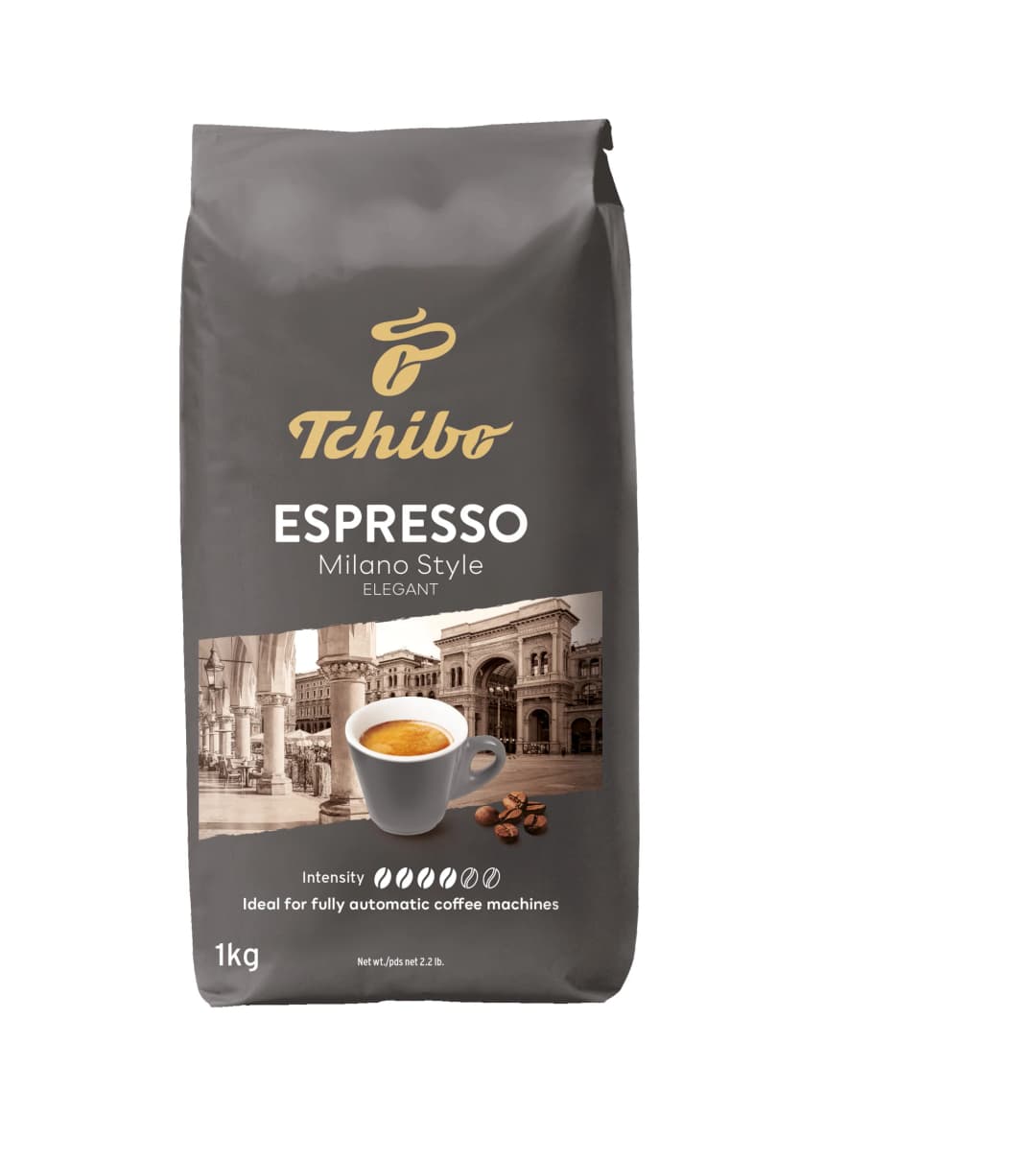 Tchibo Espresso Milano Style zrnková káva 100% arabica 1000 g
