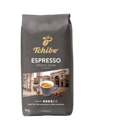 Tchibo Espresso Milano Style zrnková káva 100% arabica 1000 g