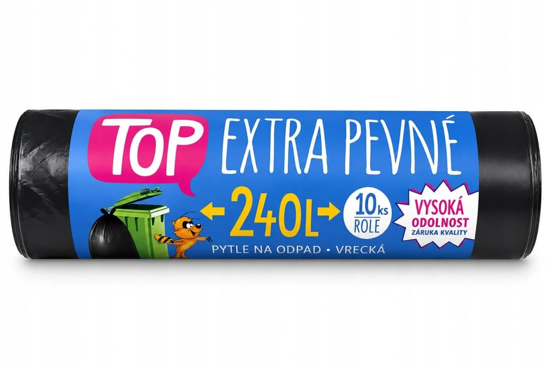 Pytle na odpadky Vipor Extra pevné - 240 l,