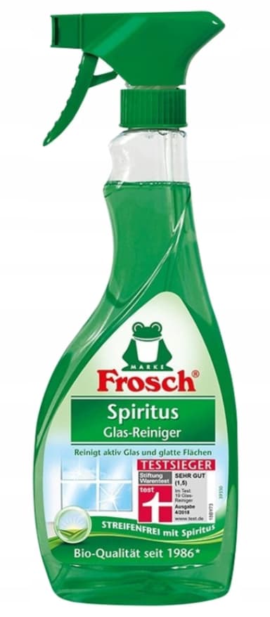 Frosch Spiritus sprej na mytí oken a zrcadel bez šmouh 500ml