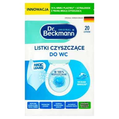 Dr. Beckmann magické čisticí ubrousky do WC - Ocean Breeze