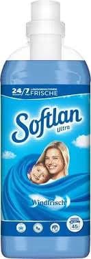 Softlan Ultra tekutá aviváž - Windfrisch modrá, 45 praní 1L