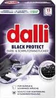 Dalli Black Protect ubrousky pro tmavé prádlo, 15 ks