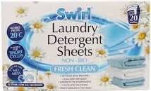 Swirl voňavé ubrousky na praní rozpustné - Fresh Clean