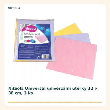 Niteola Universal univerzální utěrky 32 × 38 cm, 3 ks