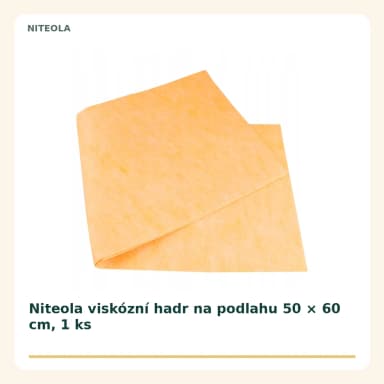 Niteola viskózní hadr na podlahu 50 × 60 cm, 1 ks