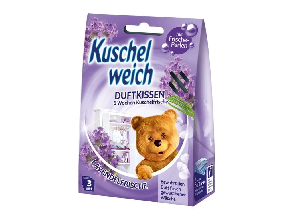 Kuschelweich vonné sáčky do skříně - Levandule 3 ks