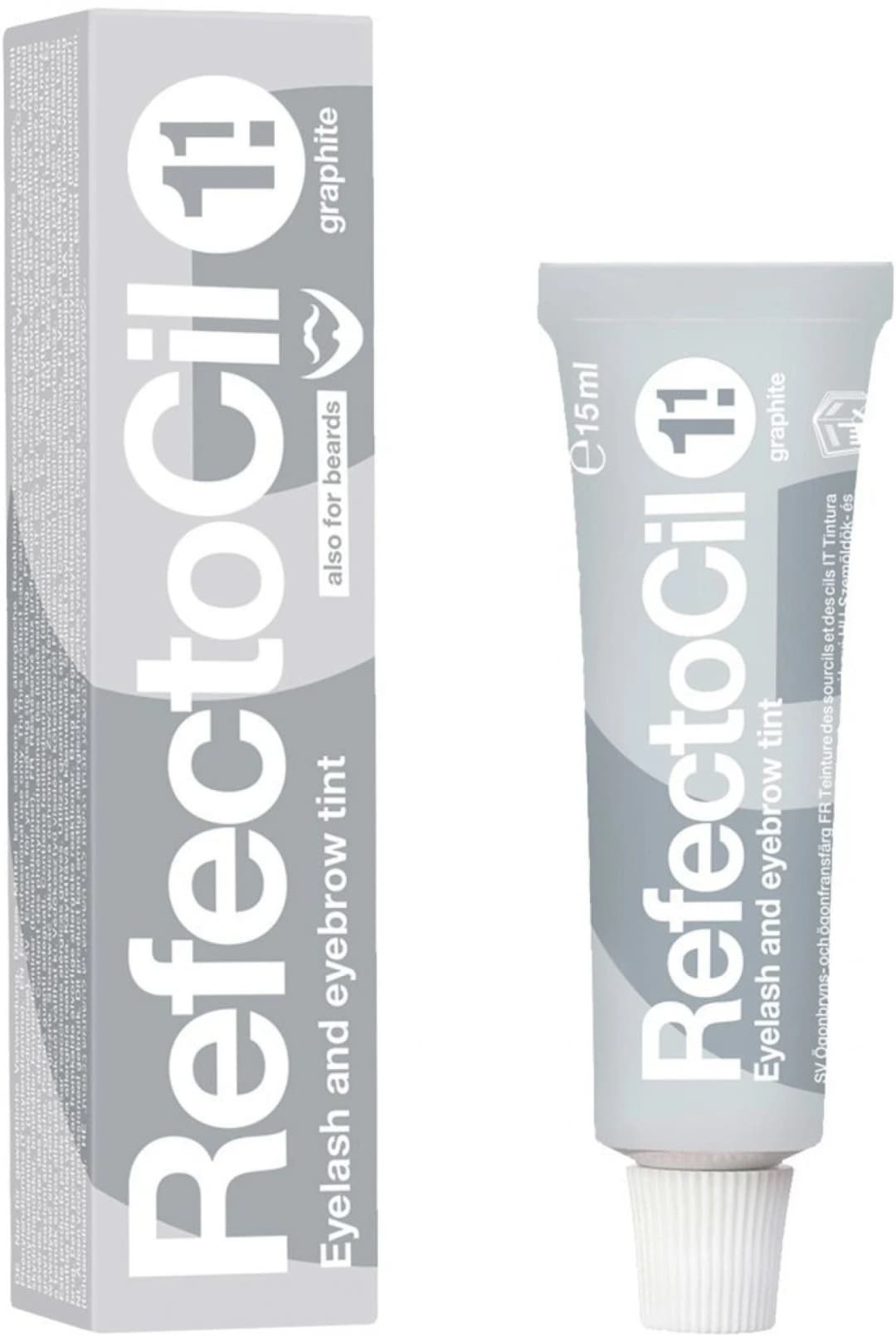 RefectoCil barva na řasy a obočí - 1.1 grafitová 15 ml