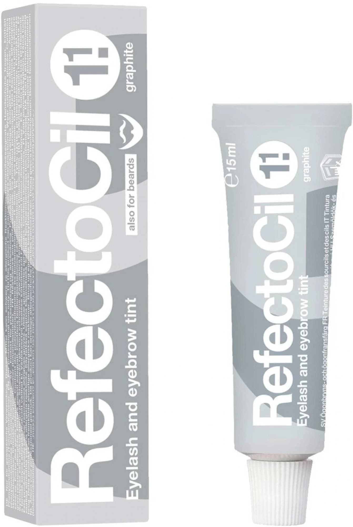 RefectoCil barva na řasy a obočí - 1.1 grafitová 15 ml