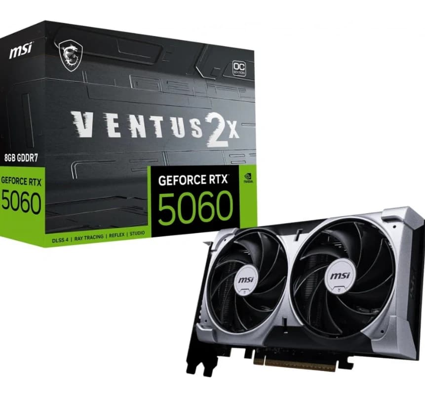 MSI GeForce RTX 5060 8G VENTUS 2X OC