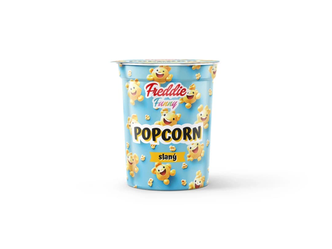 Popcorn slaný Freddie Snack - 6g