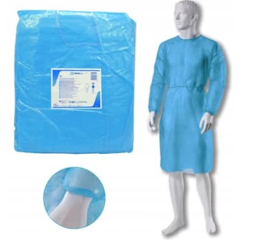 Izolační plášť Zarys - vel. XL, 10 ks, modrý
