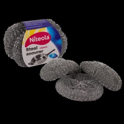 Drátěnka na nádobí Niteola, kovová 3ks