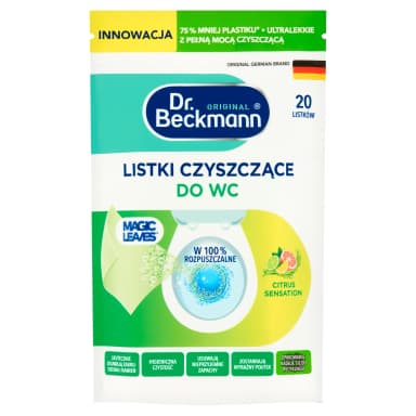 Dr. Beckmann čisticí listy na WC Citrus Sensation, 20 ks