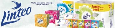 Linteo Premium papírové kapesníčky box, 3vrstvé, 60 ks