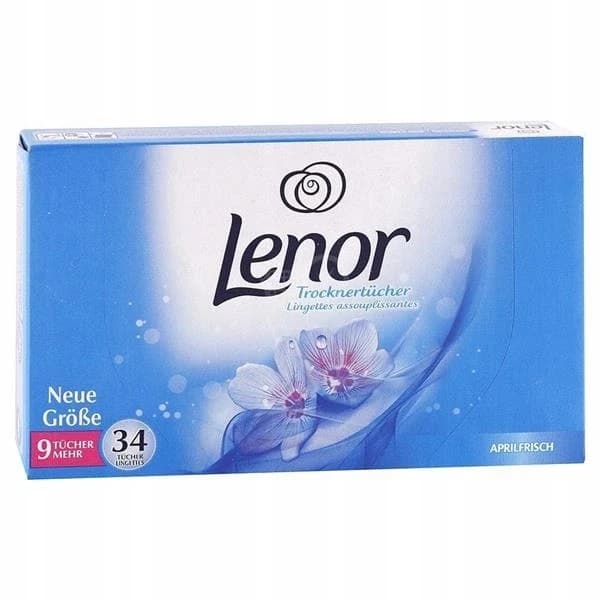 Lenor vonné obrúsky do sušičky Aprilfrisch, 34 ks