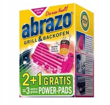 Abrazo Grill Power-Pads houbičky na gril, 3 ks