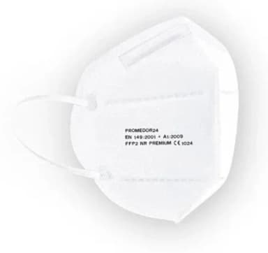 Promedor24 FFP2 Premium respirátor bílý, 10 ks